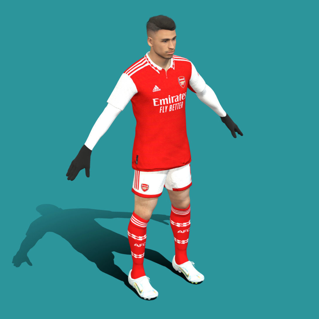 T-P Rigged Martinelli Arsenal 3D model_4