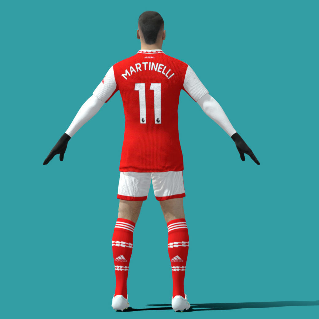 T-P Rigged Martinelli Arsenal 3D model_2