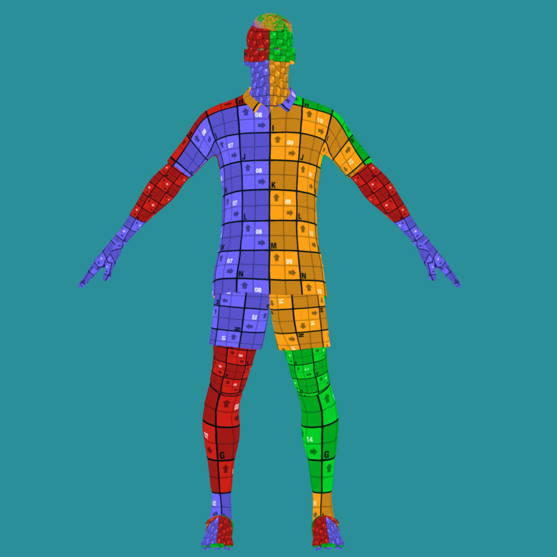 T-P Rigged Martinelli Arsenal 3D model_6