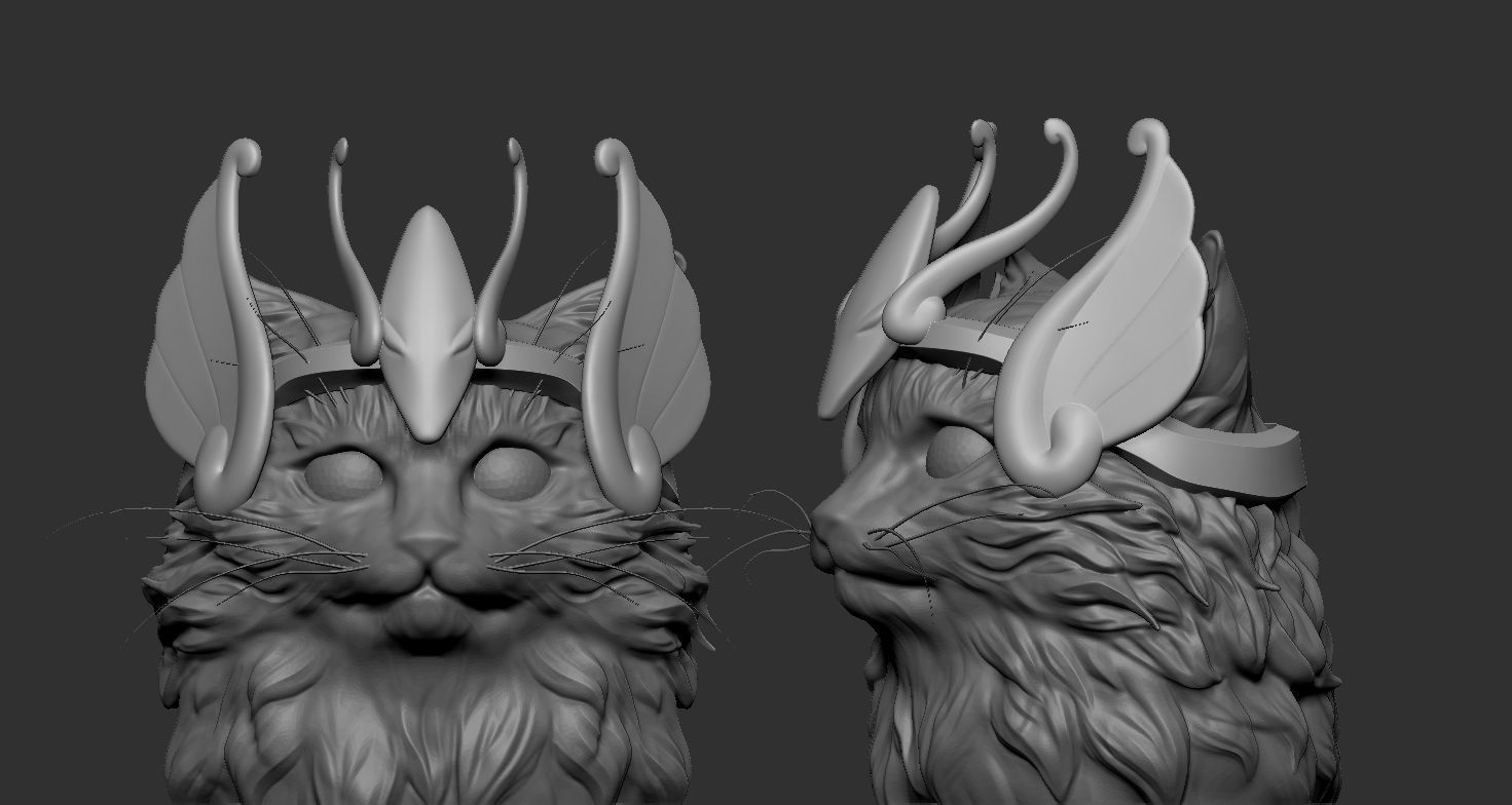 SEIYA CAT HELMET 3D model 3D printable CGTrader