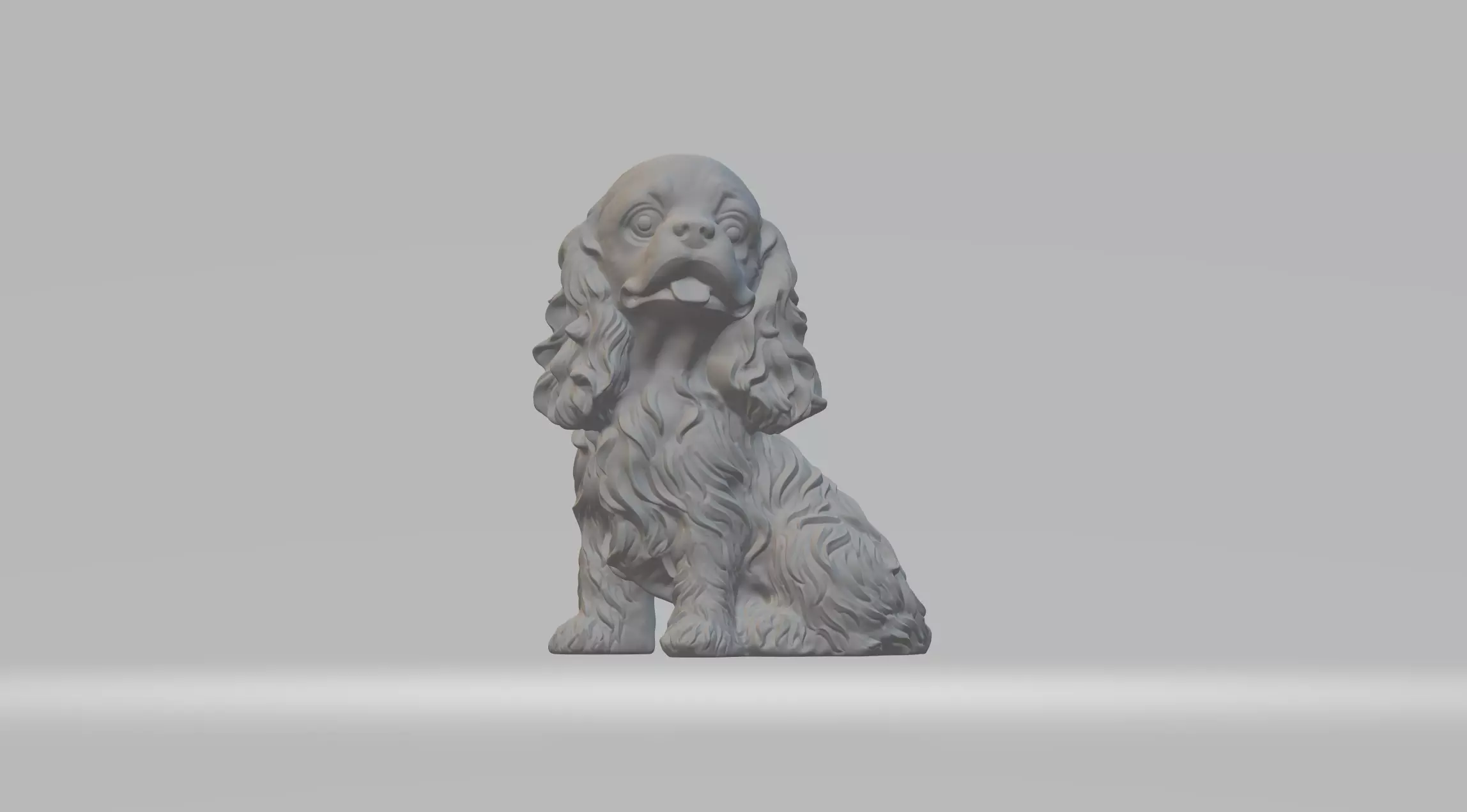 Cavalier King Charles Spaniel 3D print model