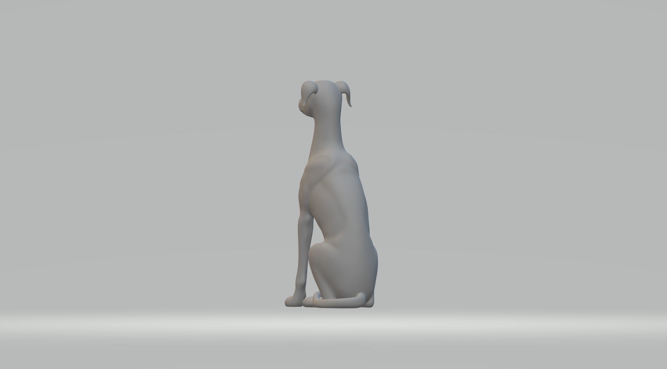 Doberman dog 3D print model_1