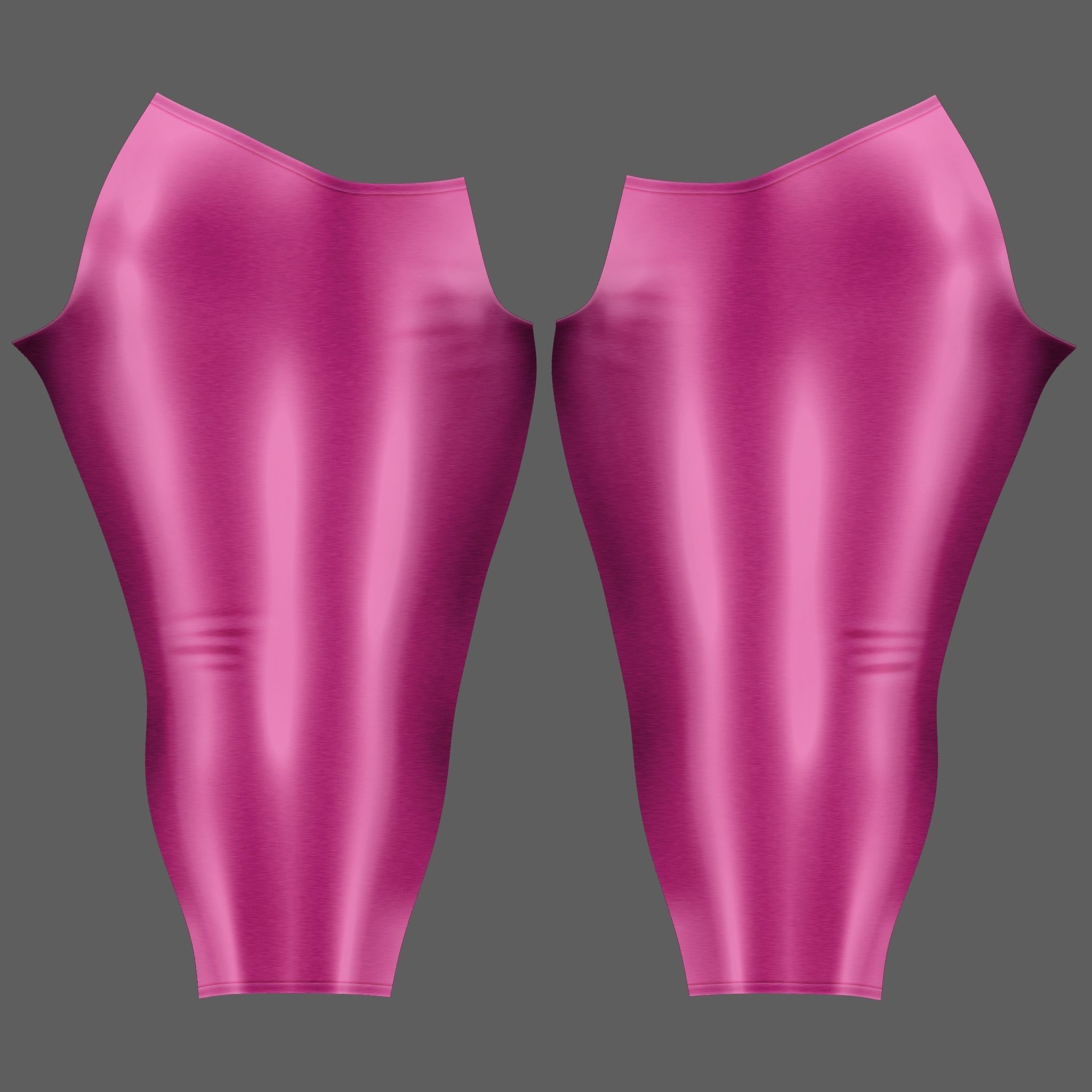 Ladies Leggings Low-poly 3D model_16
