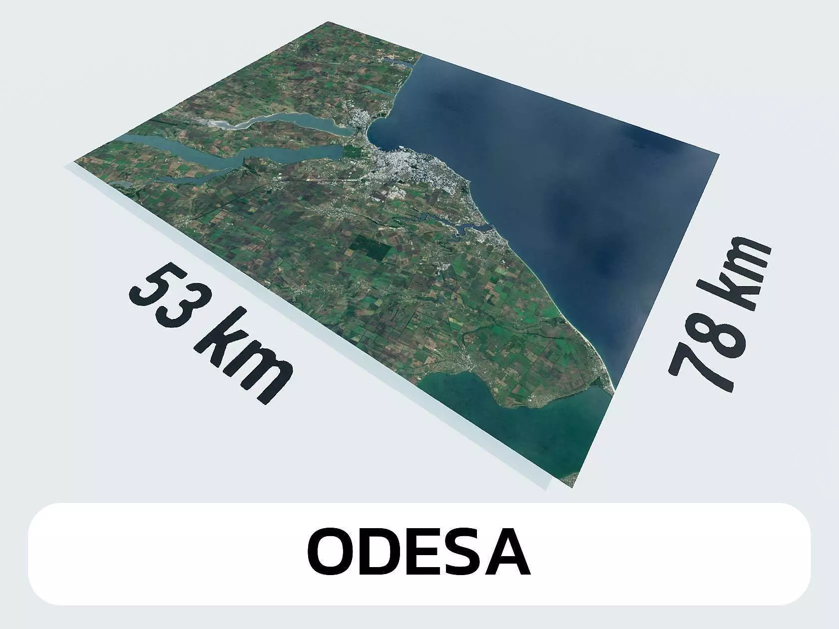 Odesa Ukraine City Landscape 3D Model 3D model