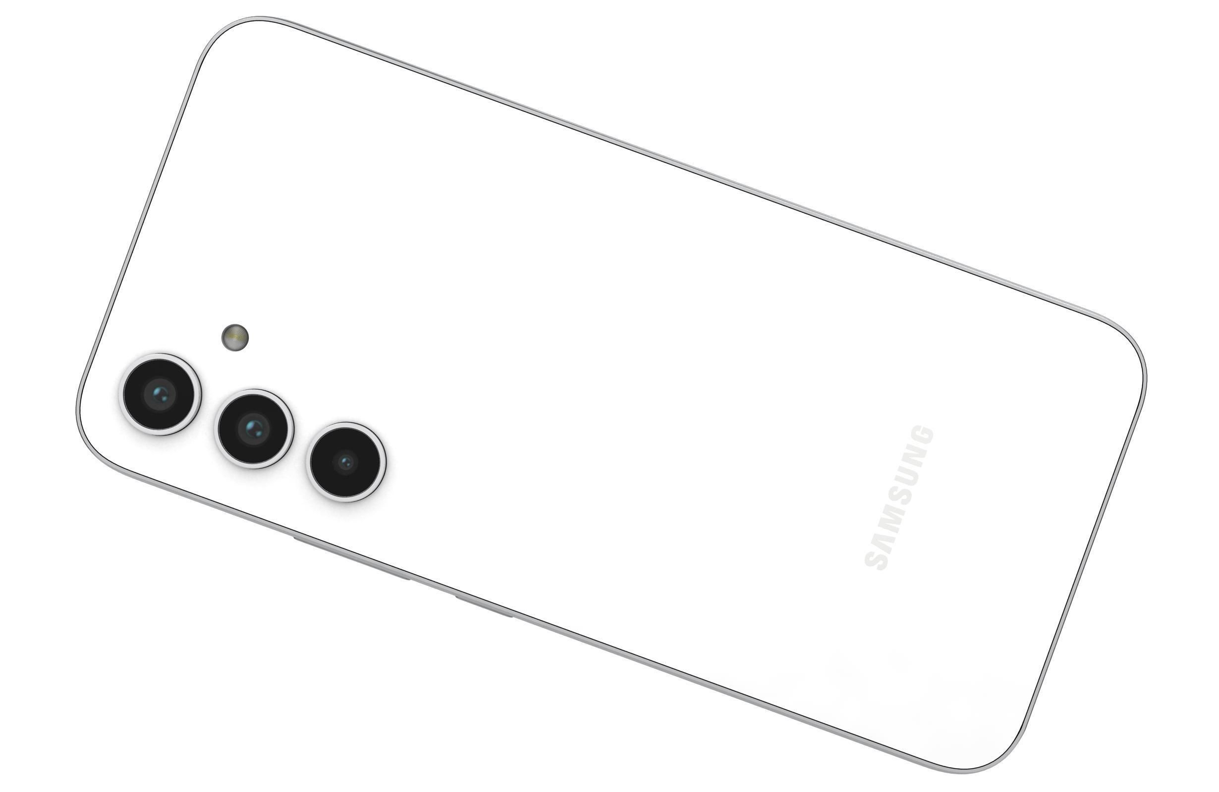 Samsung Galaxy A54 All Colors Low-poly 3D model_24