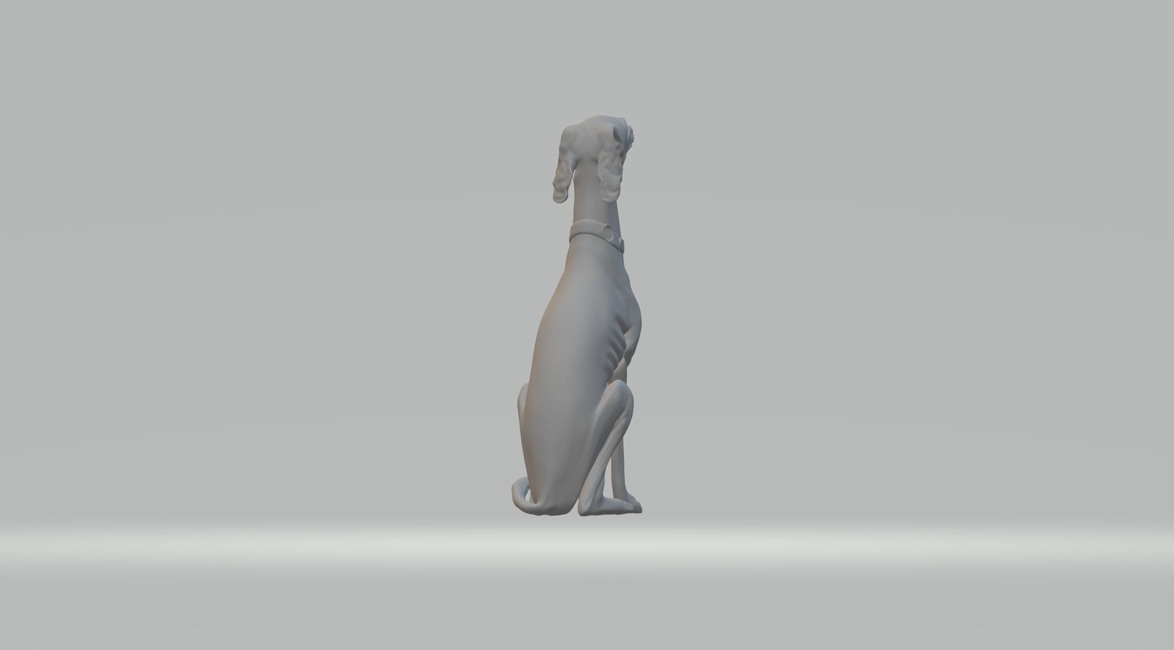 Greyhound Dog 3D print model_3
