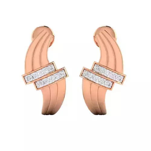 Women Earrings STL JCD OBJ FBX Renders Details