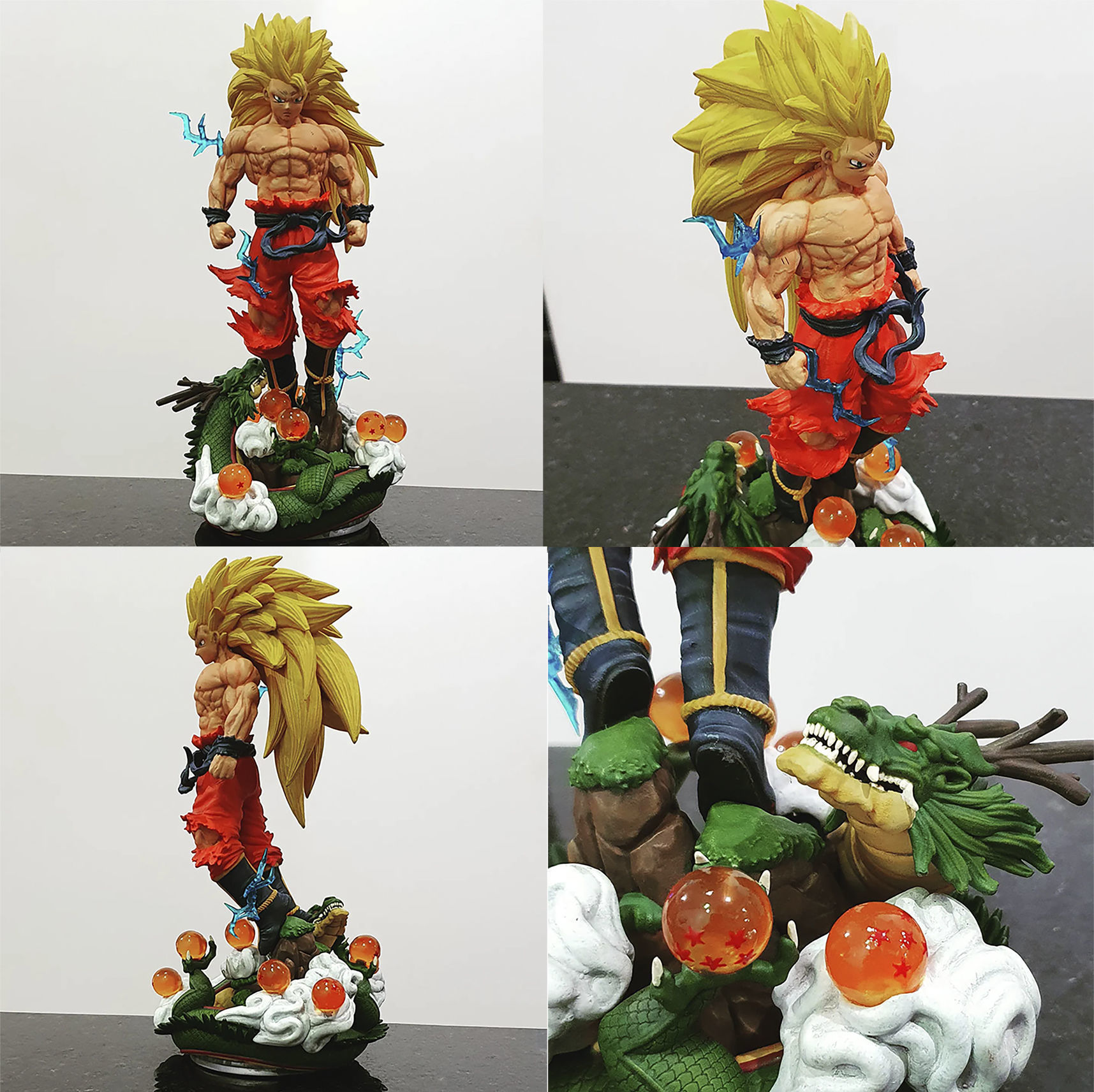 Goku SSJ 3 Full Vers 3D print model_10