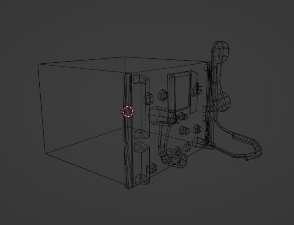 Army Radio  Low-poly 3D model_16