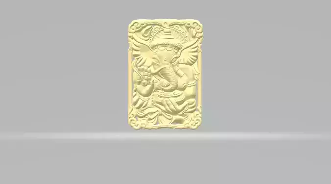 Elephant God Pendant