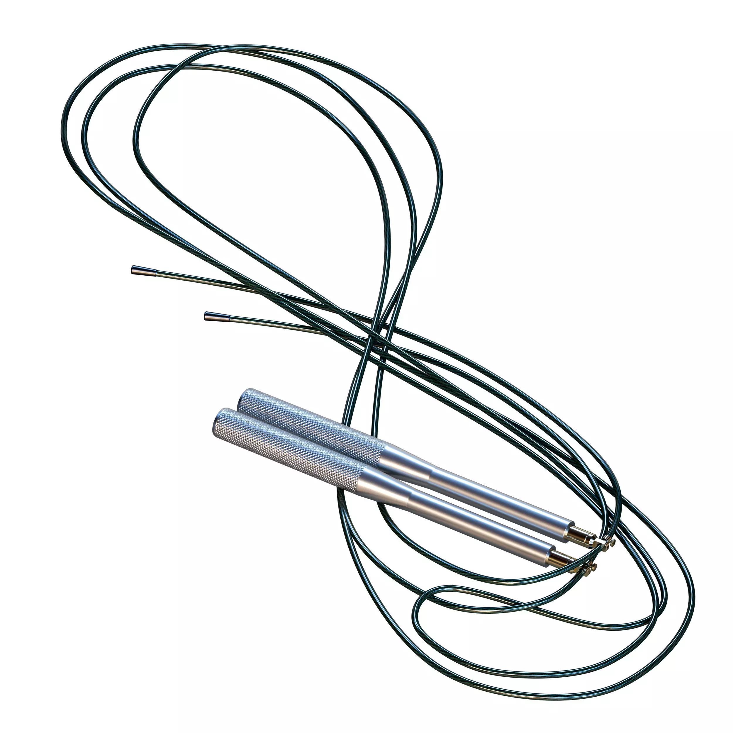 Speed jump rope 3D model_0