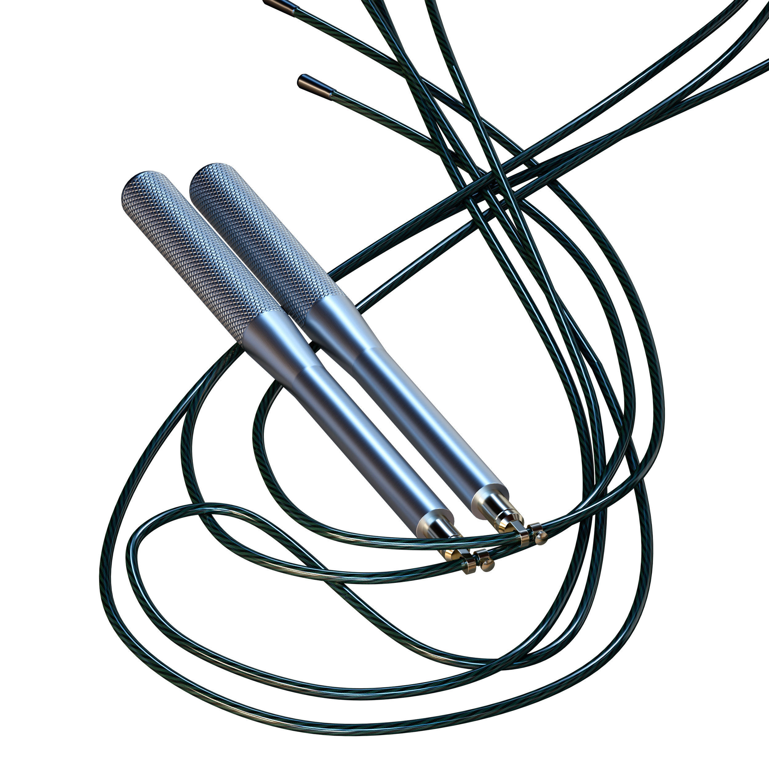 Speed jump rope 3D model_8