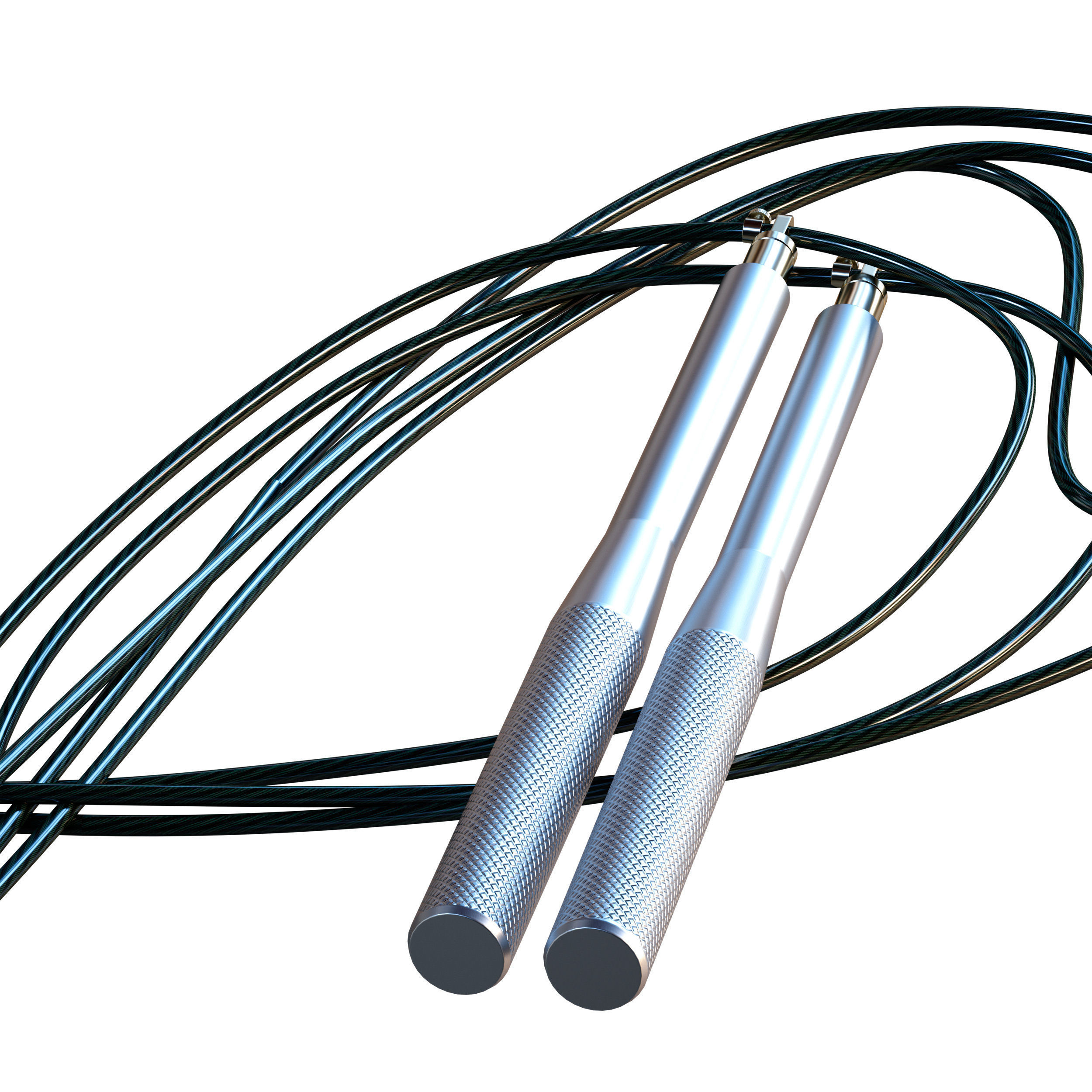 Speed jump rope 3D model_12