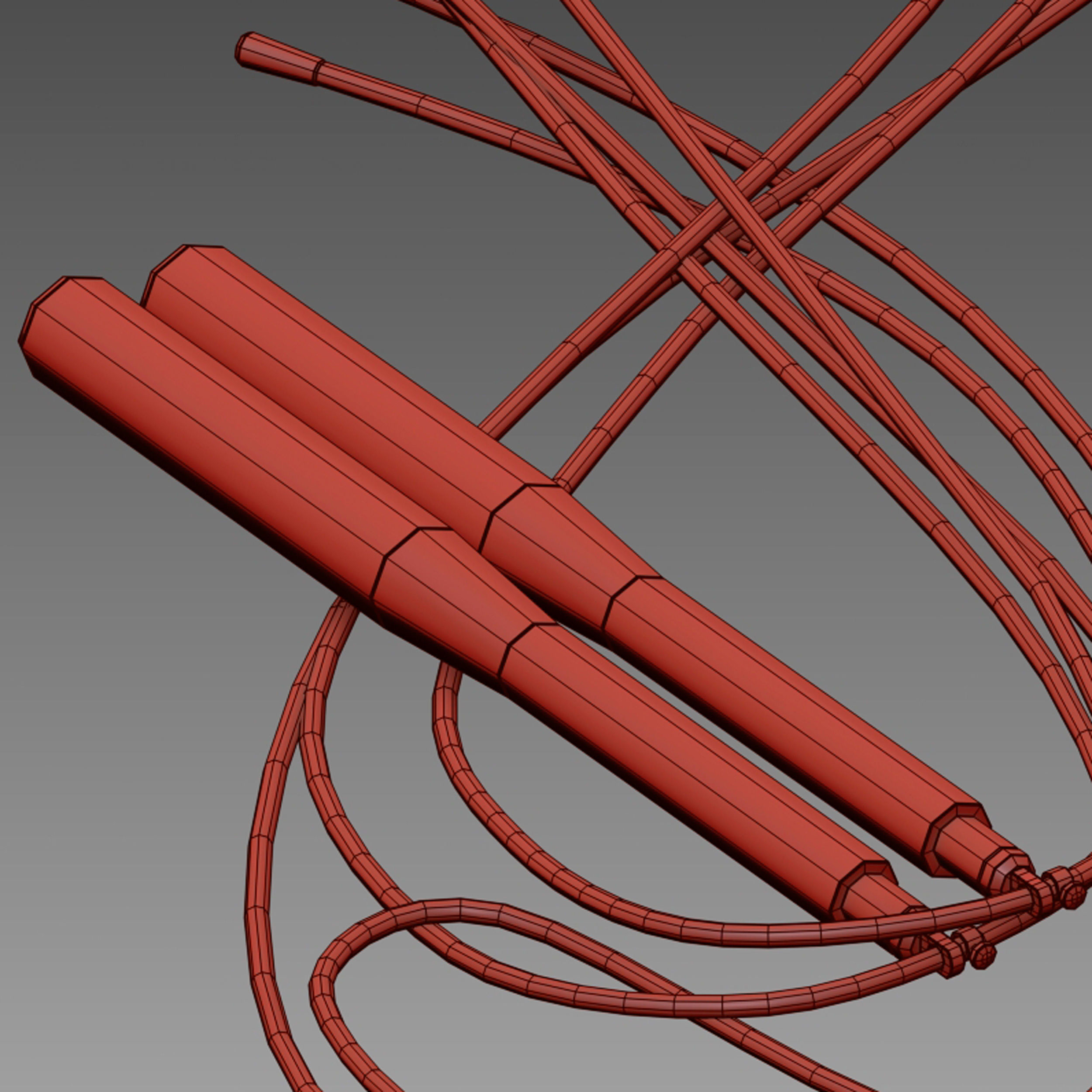 Speed jump rope 3D model_26