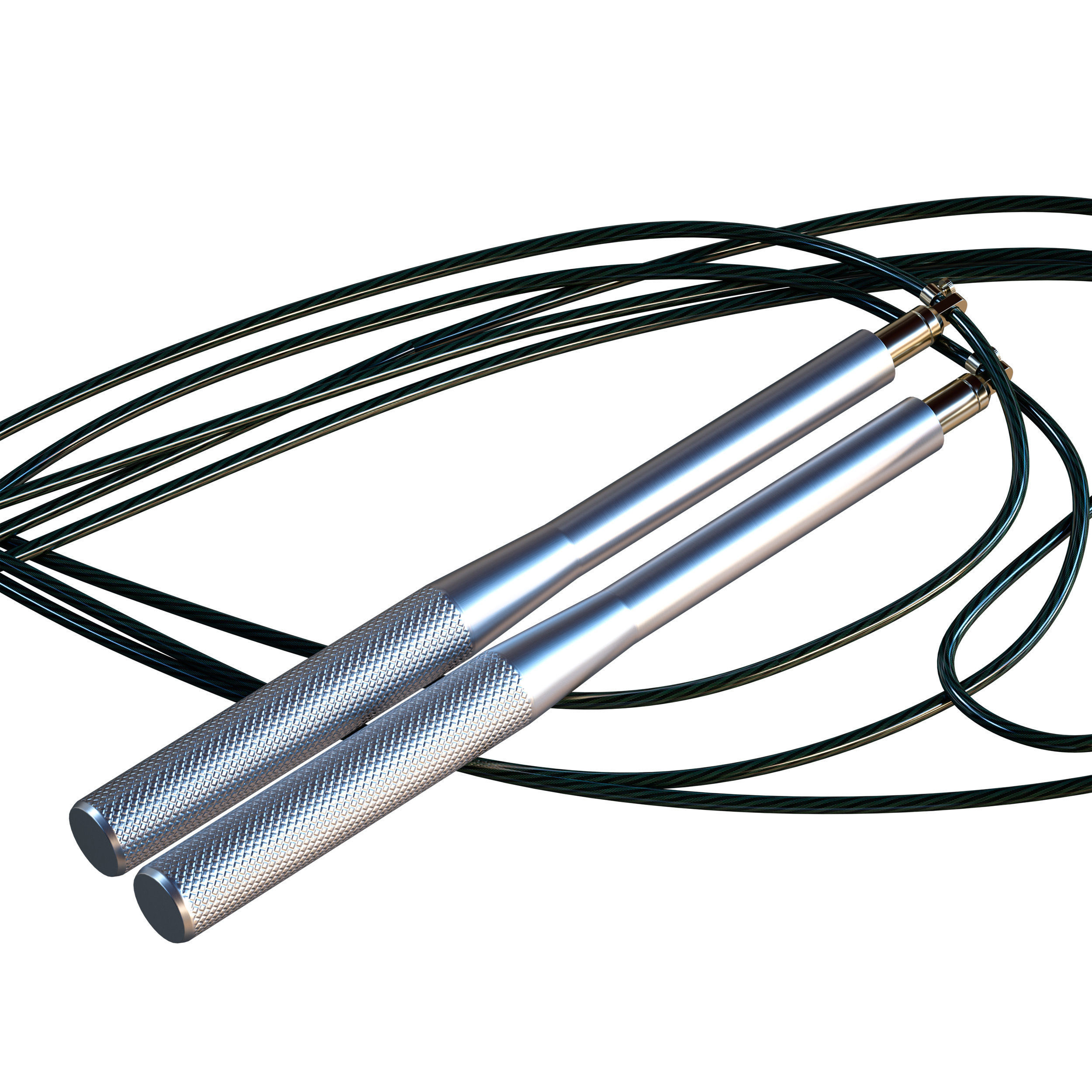 Speed jump rope 3D model_11