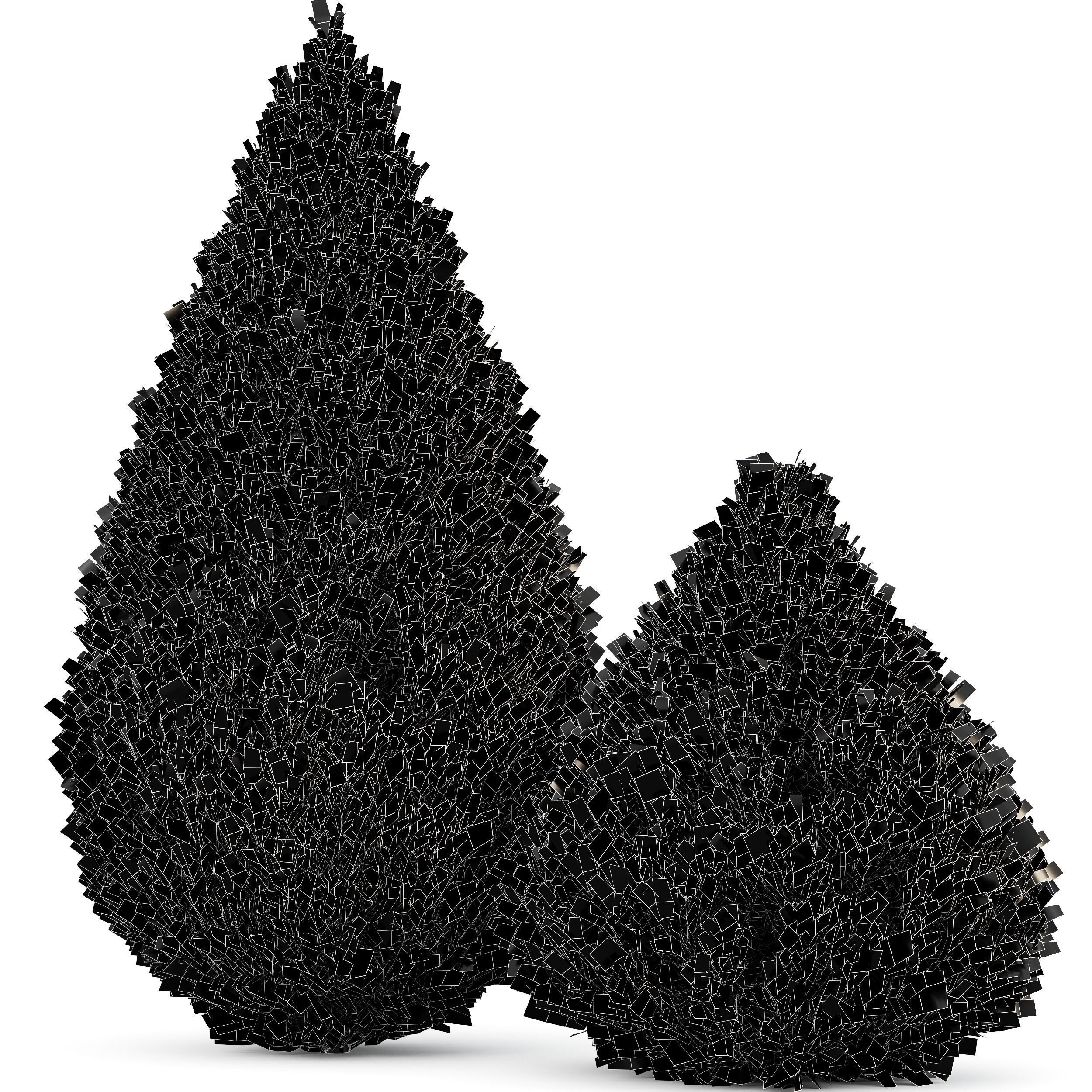 Plant Beloved Cypress trees Juniperus chinensis Spartan Taylor 3D model_6