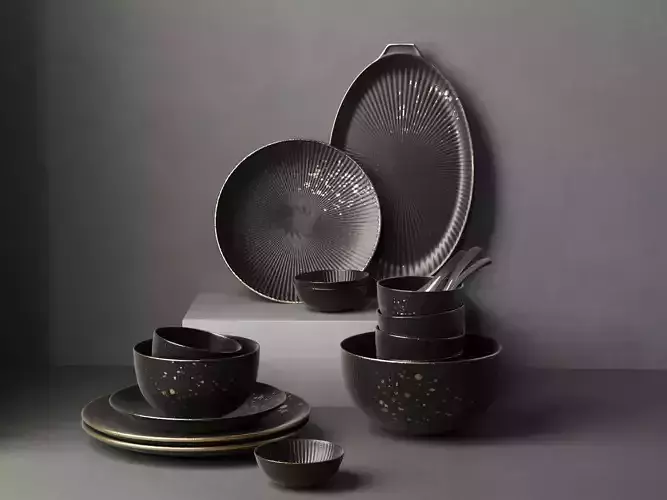 Tableware Set 11 3D model