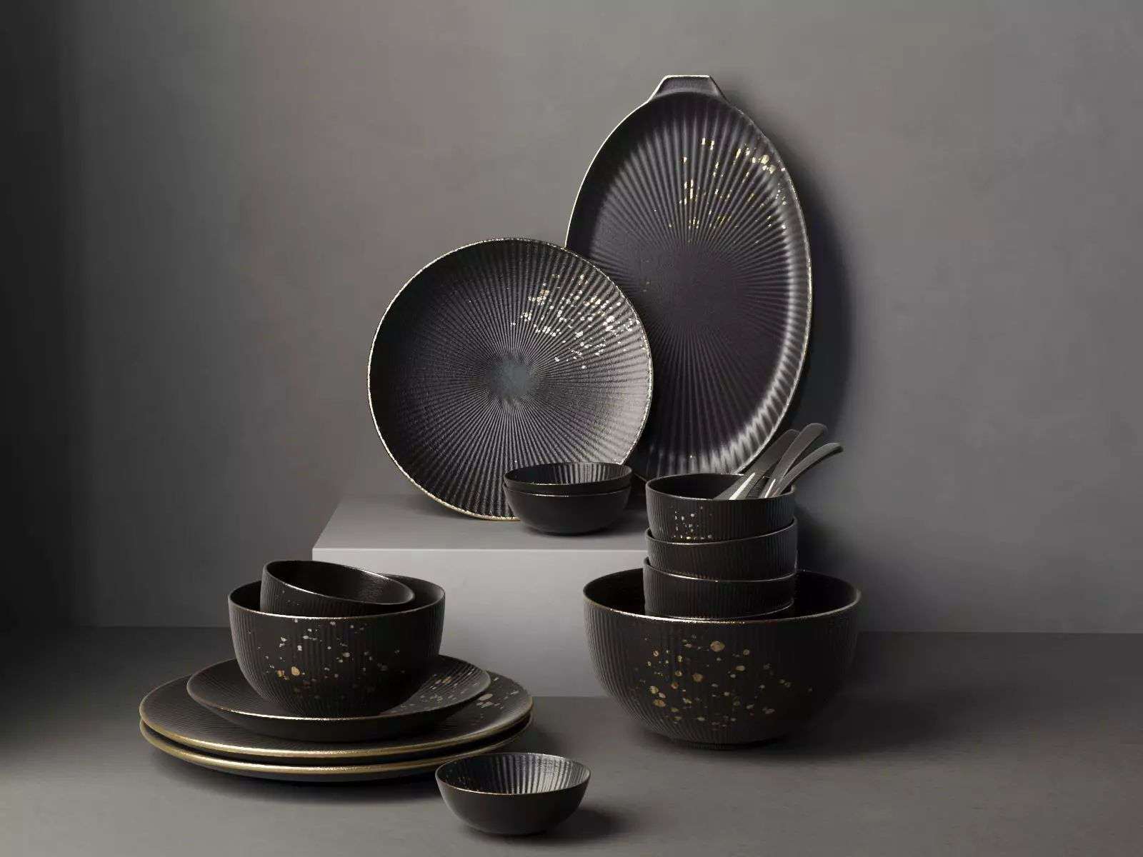 Tableware Set 11 3D model_0