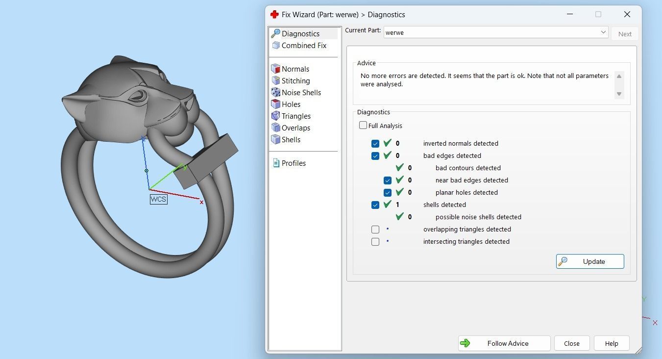 Pantera ring 3D print model_8