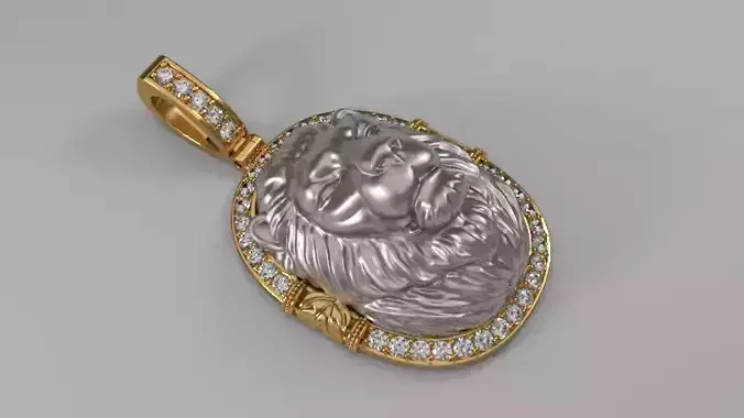 lion pendant