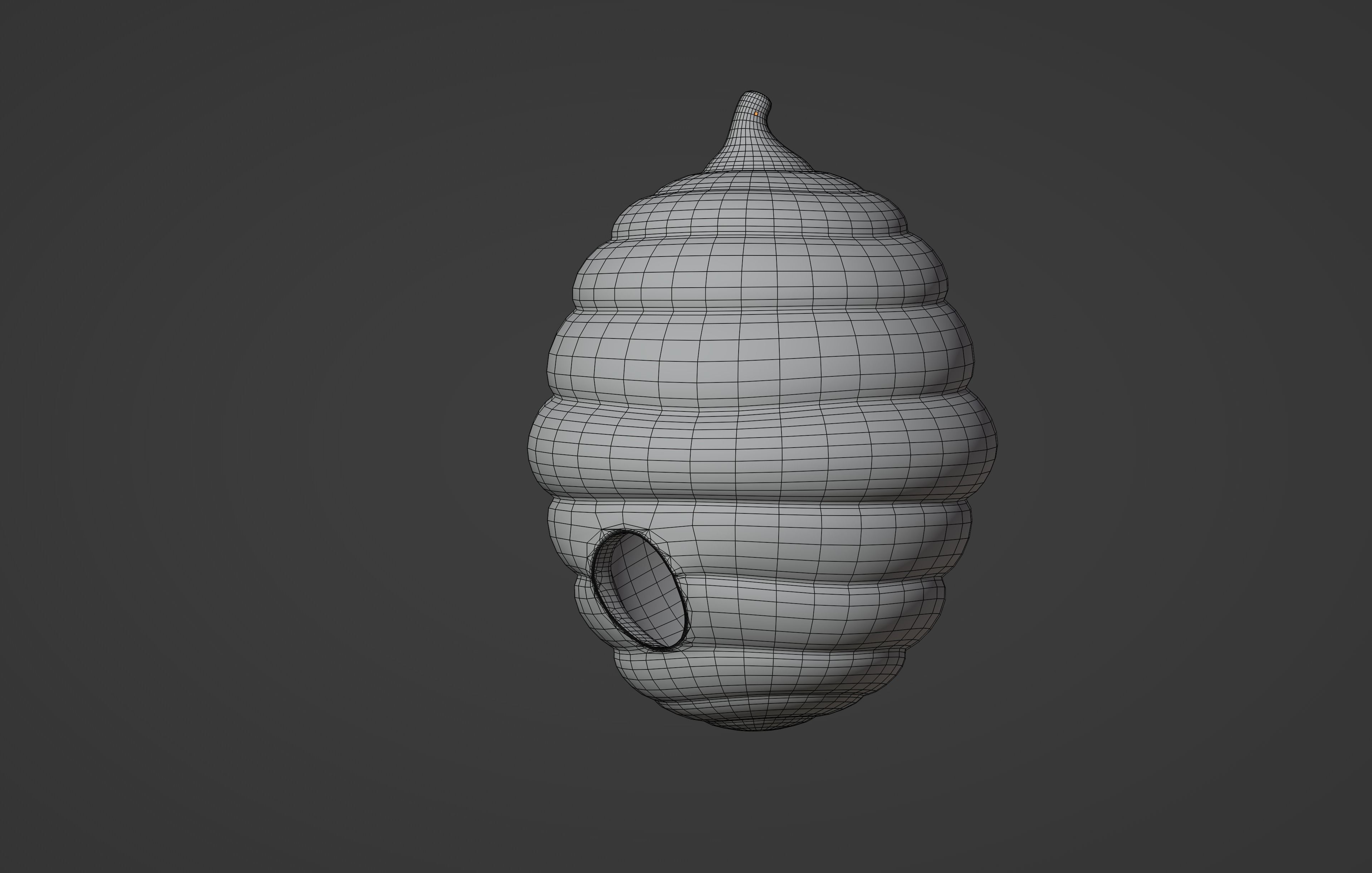 Beehive 3D model_15