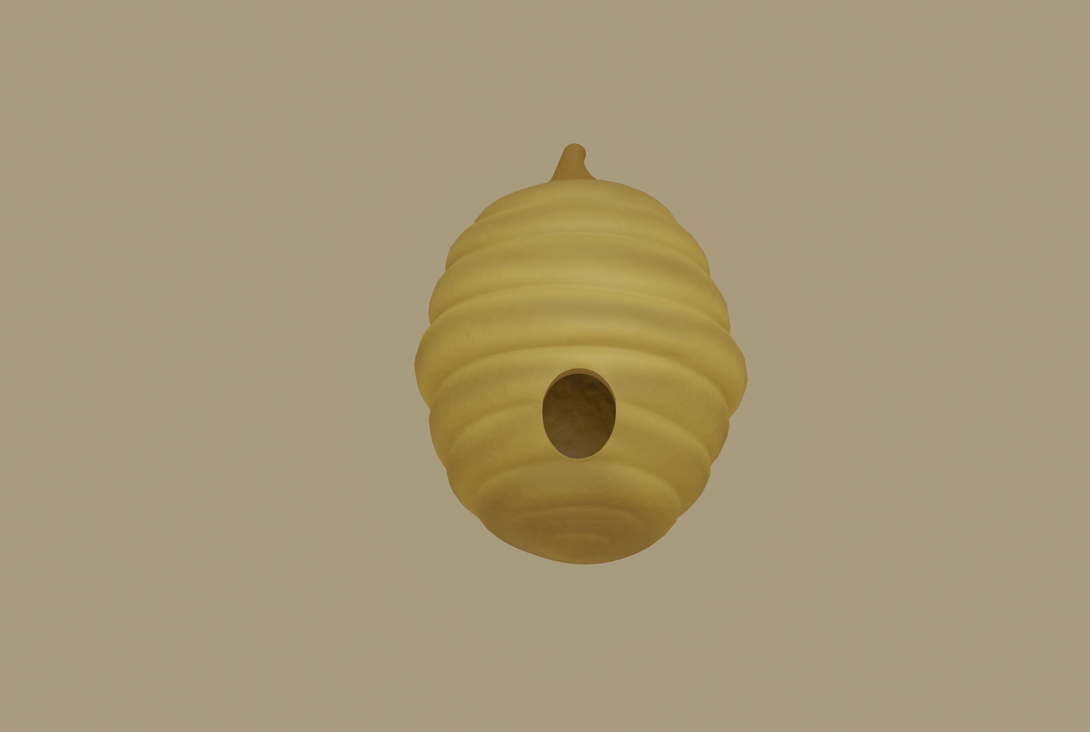 Beehive 3D model_1