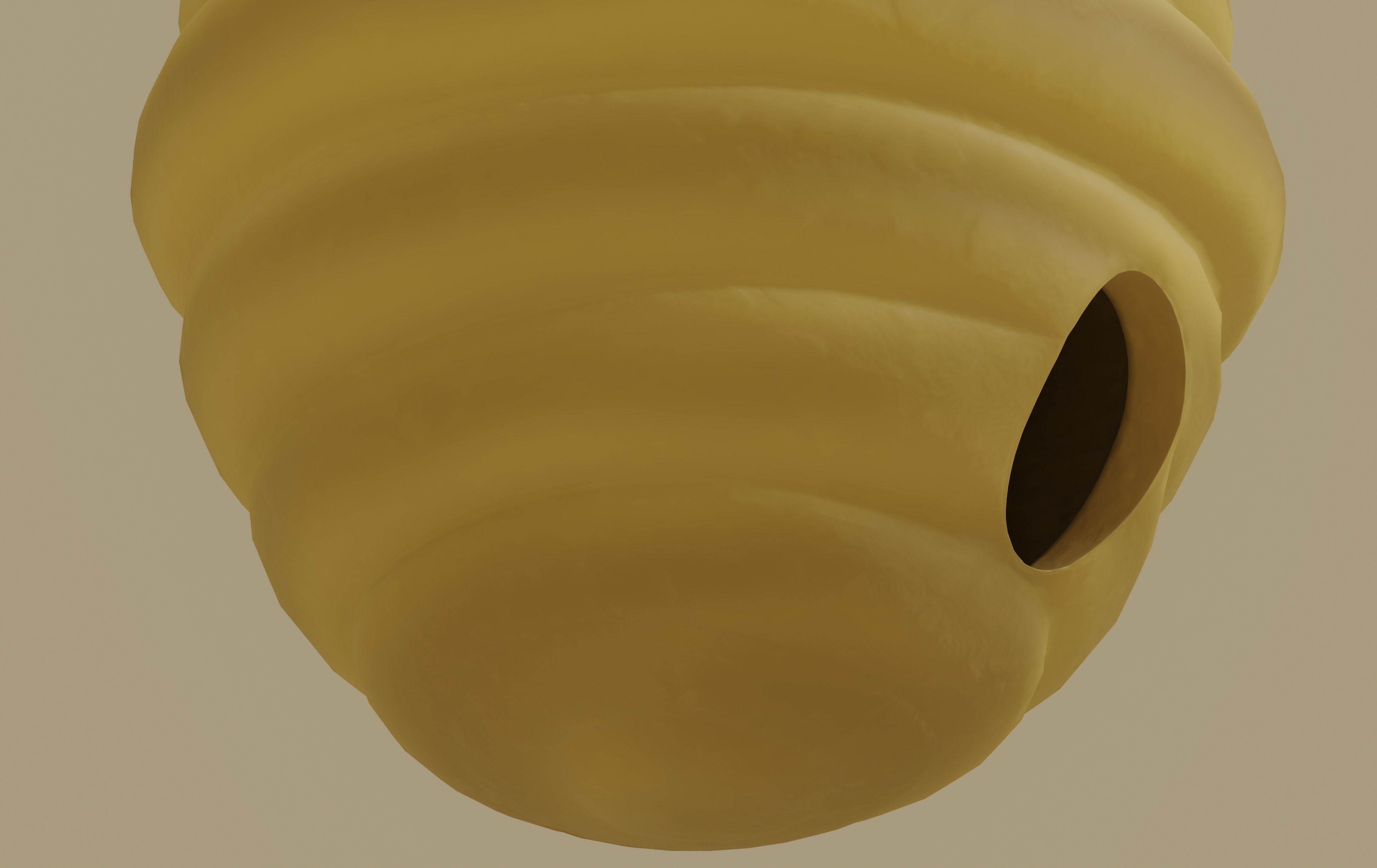 Beehive 3D model_11