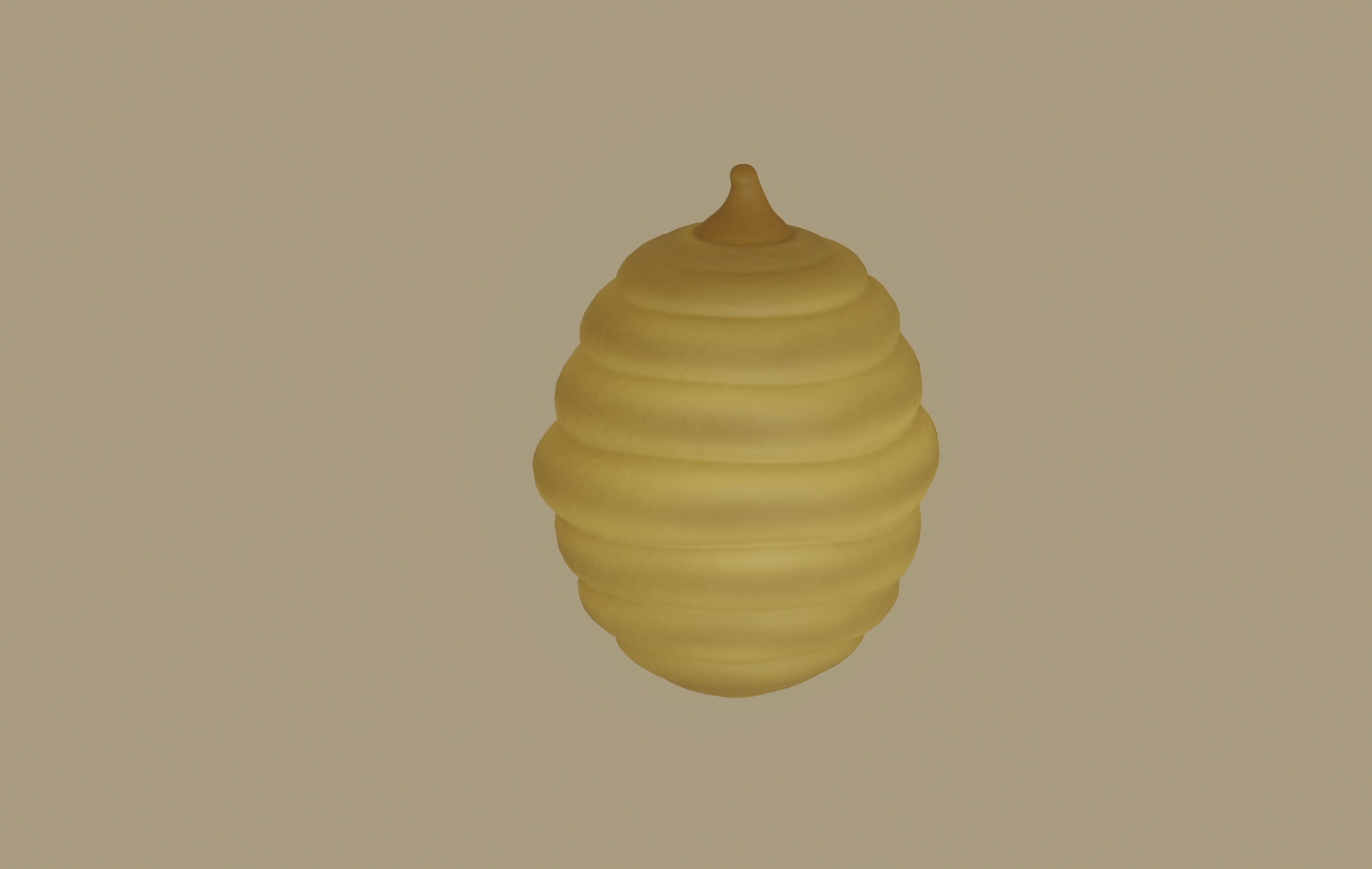 Beehive 3D model_6