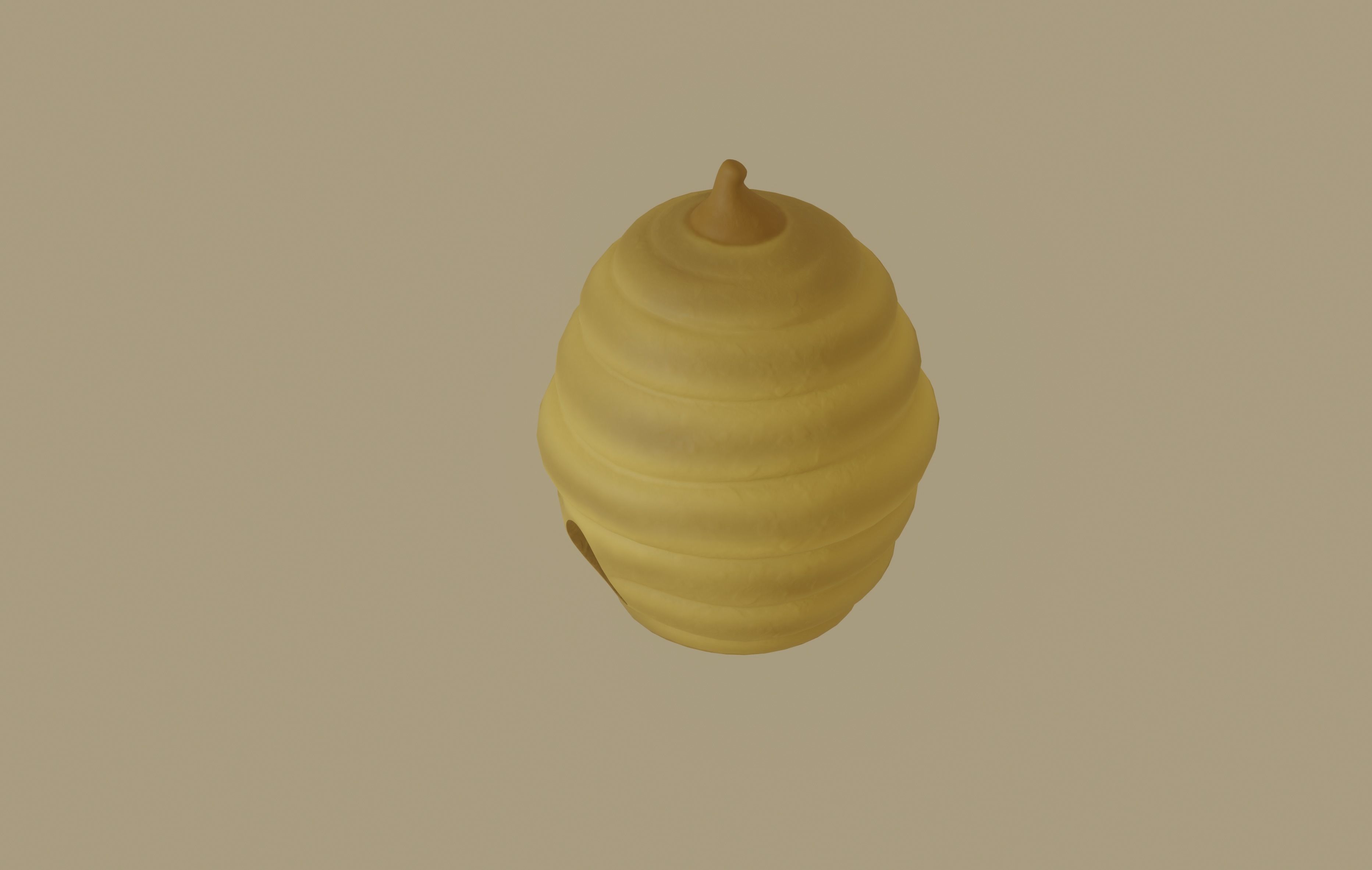 Beehive 3D model_4
