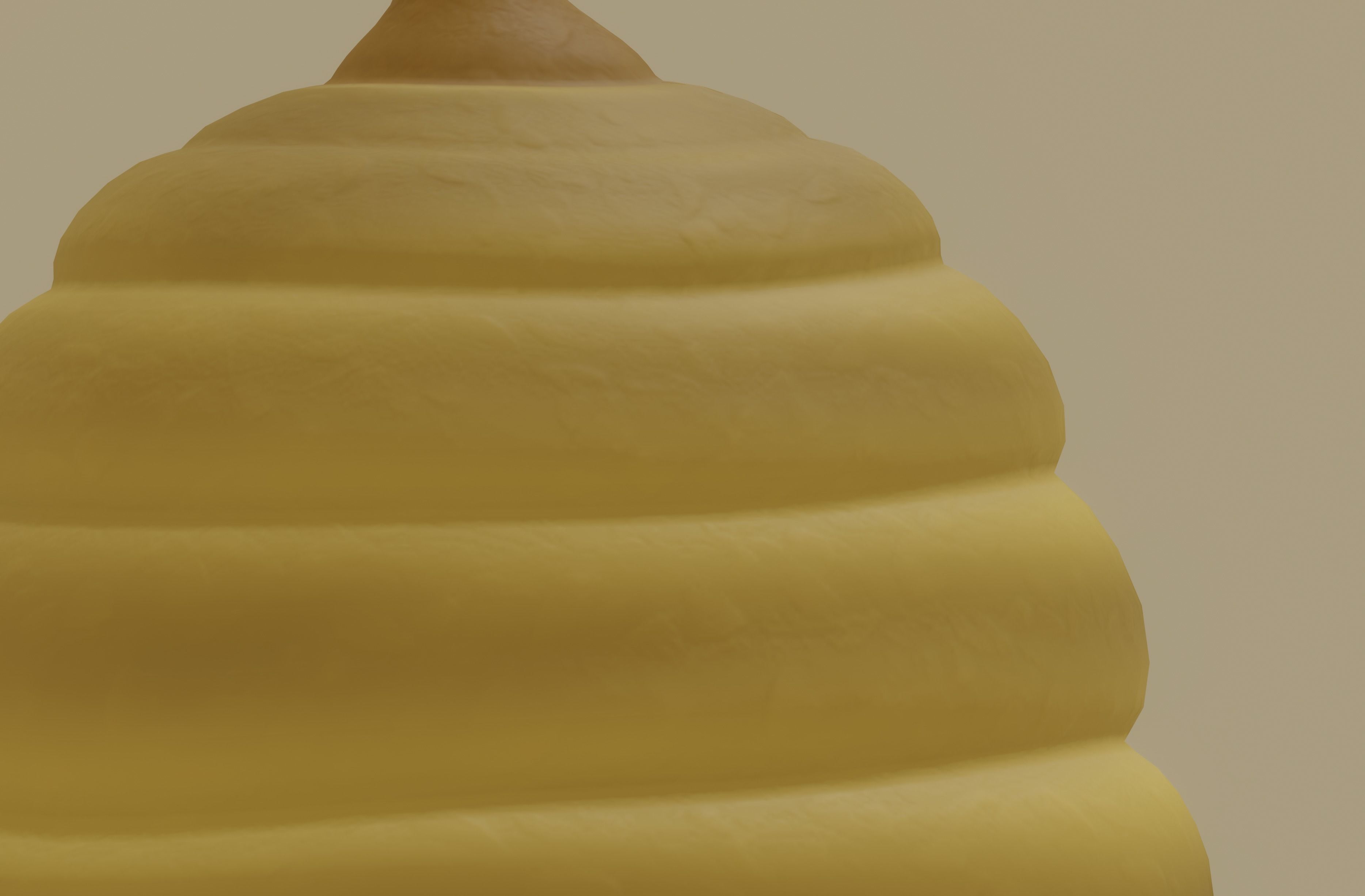 Beehive 3D model_8