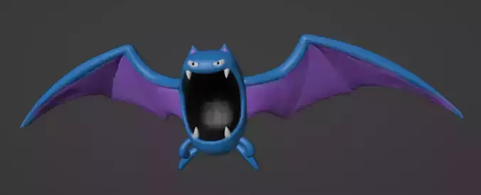Golbat  3D print model