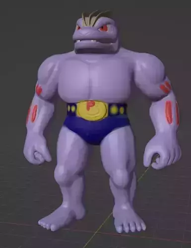 Machoke  3D print model
