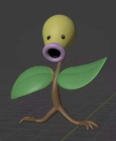 Bellsprout  3D print model_0