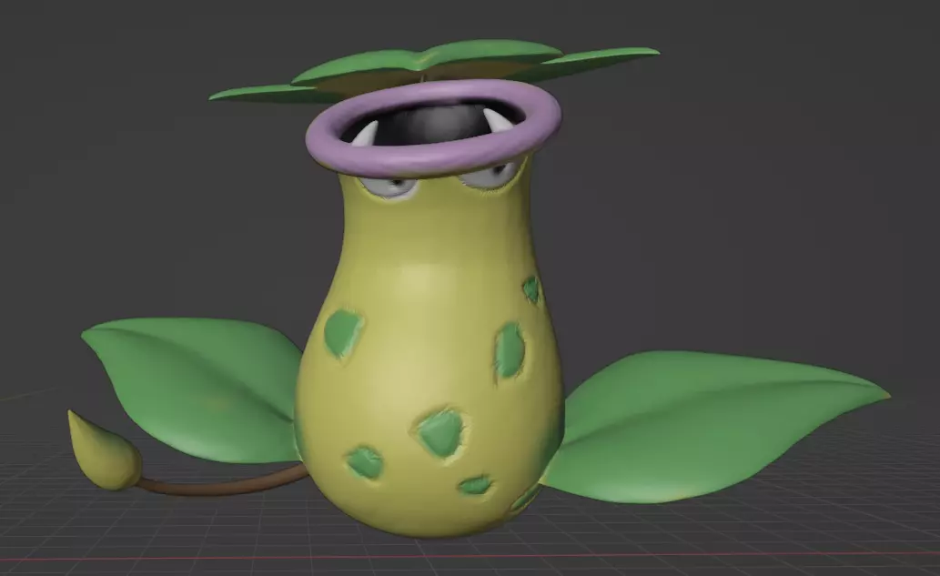 Victreebel  3D print model_0