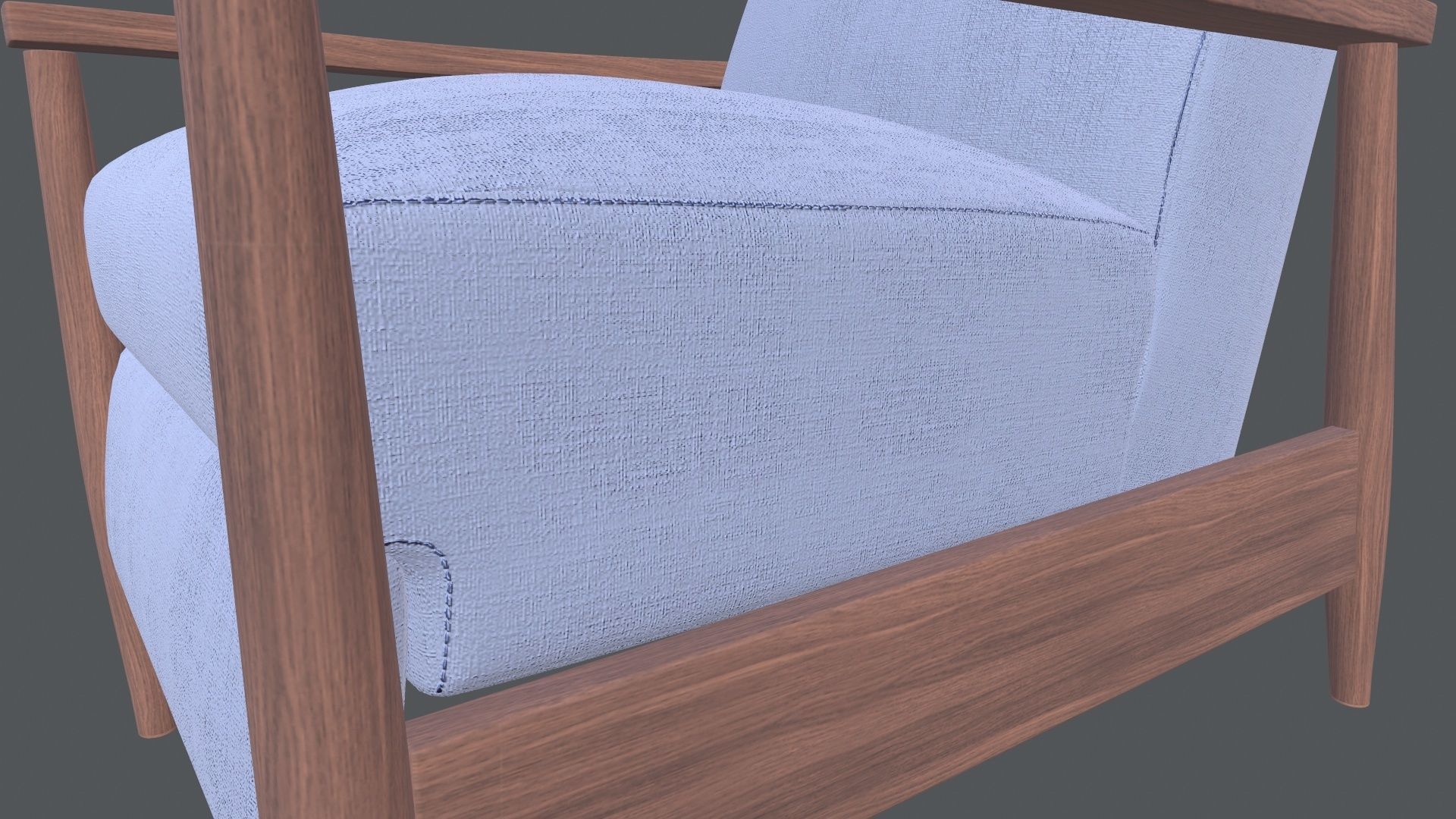 Coaster Push Back Recliner 3D model_11