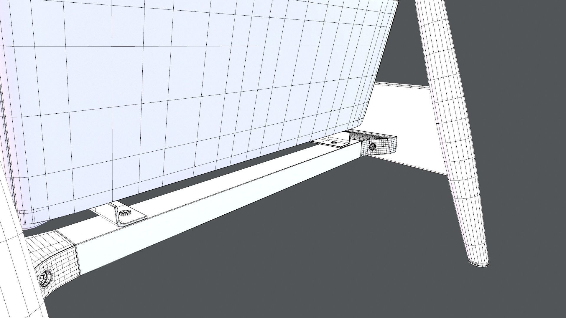 Coaster Push Back Recliner 3D model_21