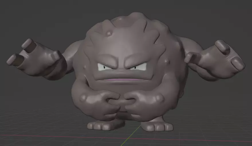 Graveler  3D print model_0
