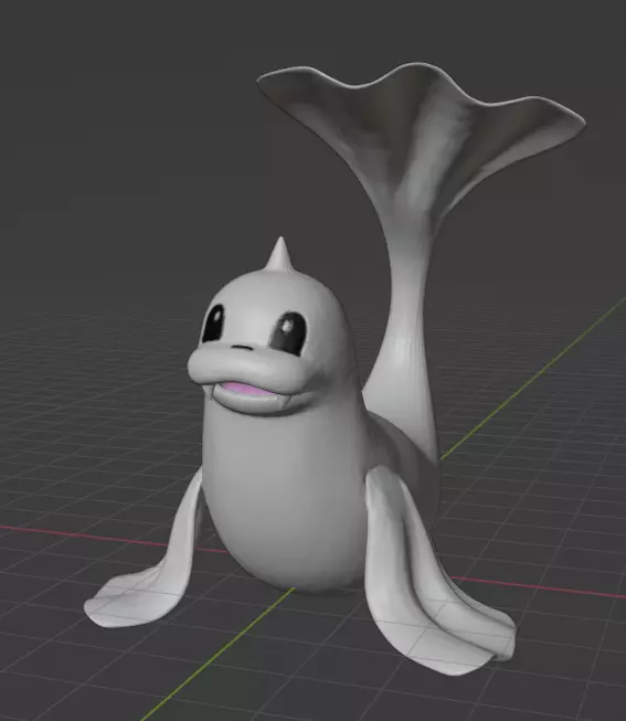 Dewgong  3D print model_0