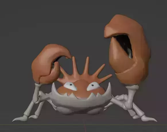 Kingler  3D print model