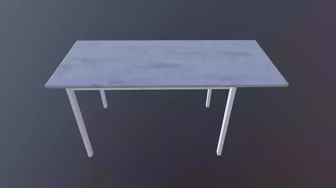 Table Grey Wooden