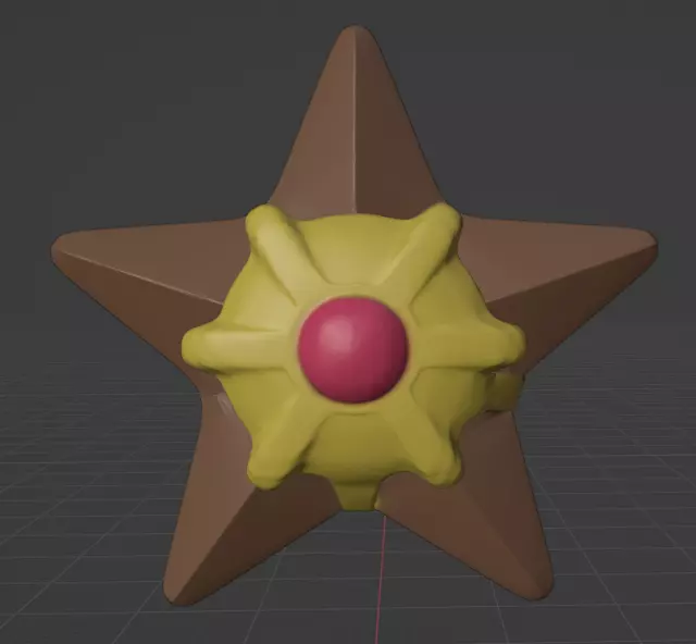 Staryu  3D print model_0
