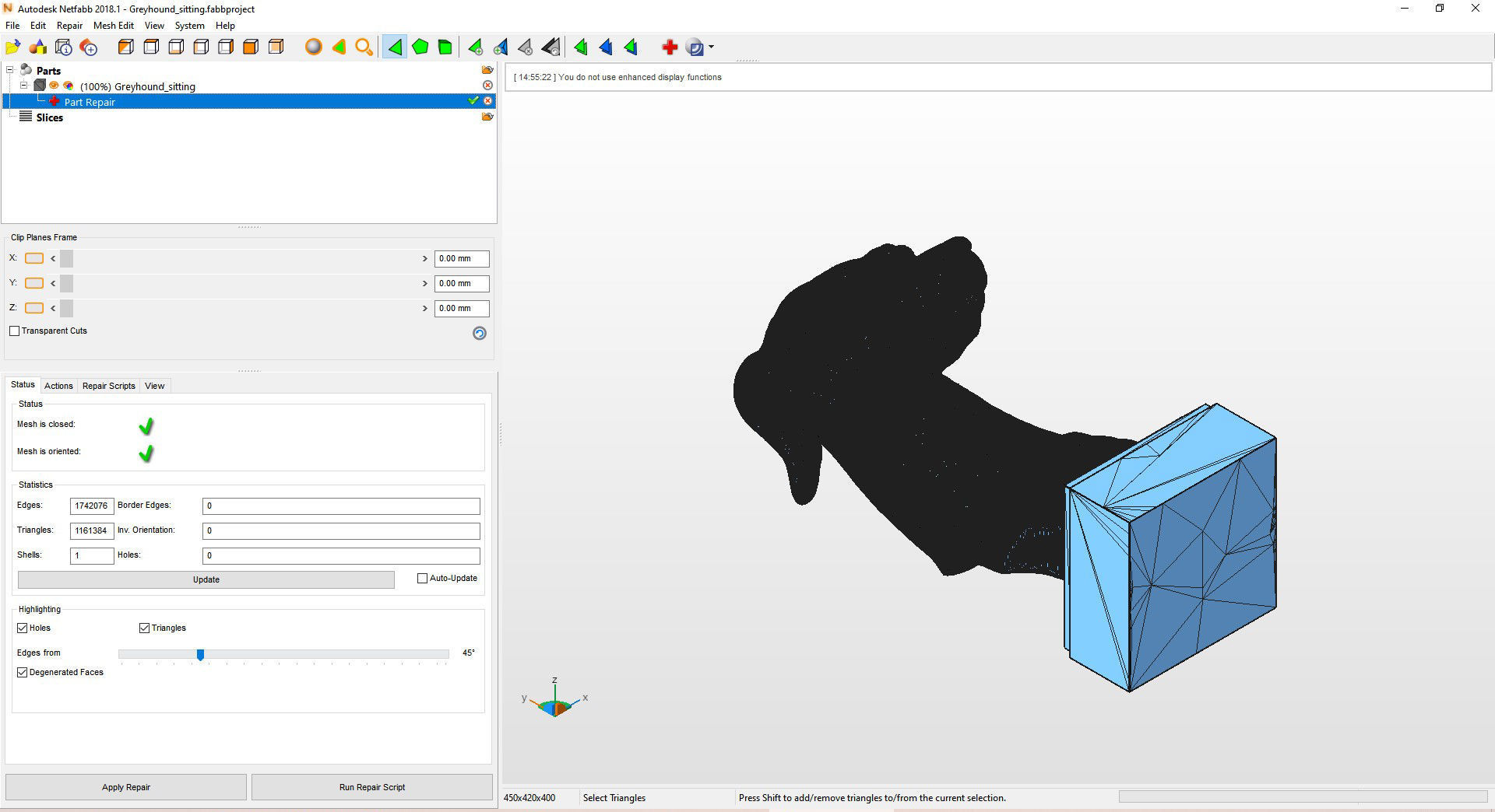 greyhound dog 3D print model 3D print model_8