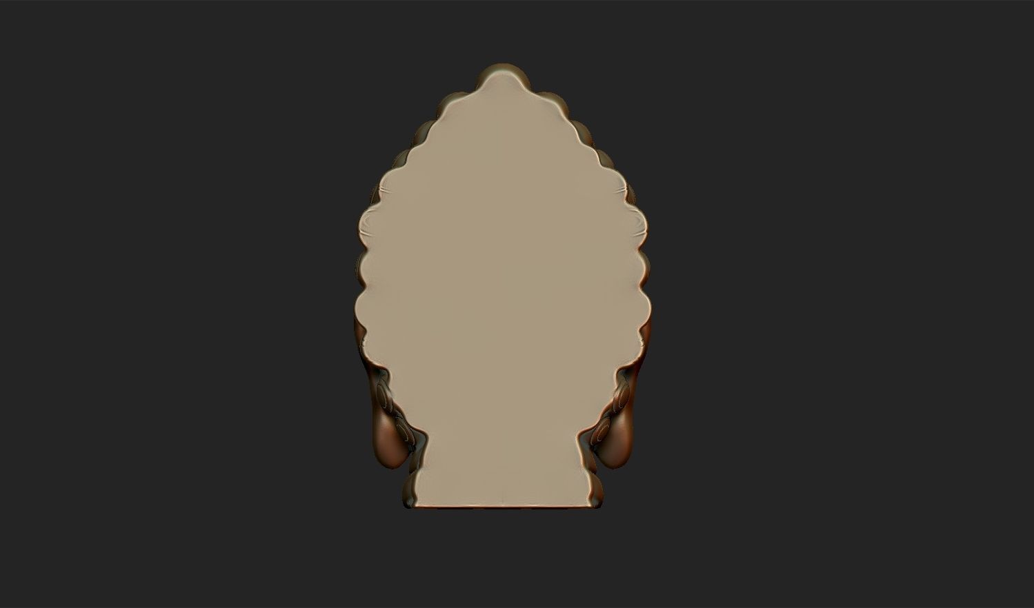 Buddha home decoration 3D print model_3