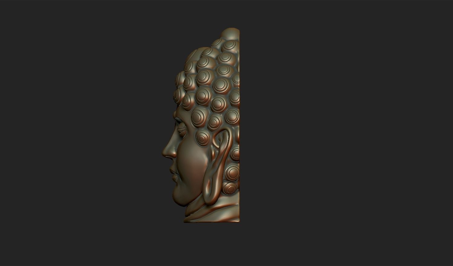 Buddha home decoration 3D print model_2