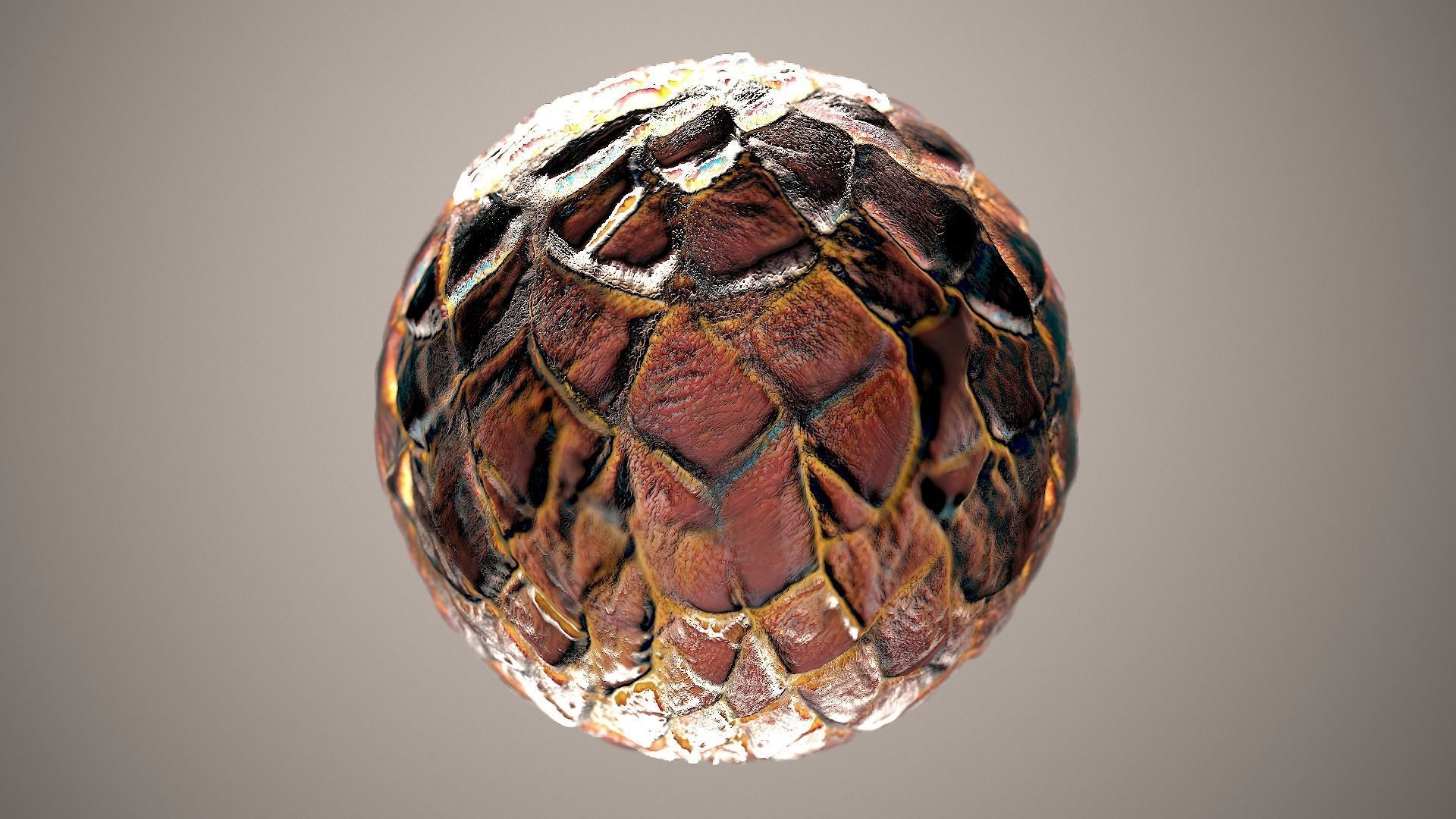 10 Materials Skin Dragon Seamless PBR Volume 11 Texture_8