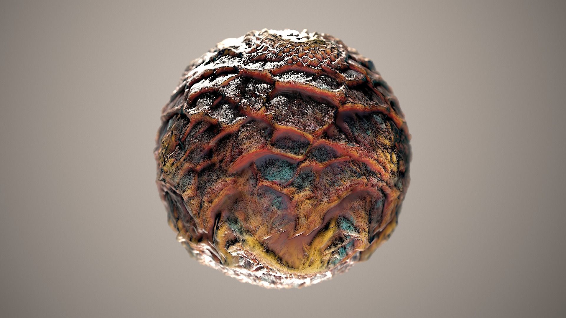 10 Materials Skin Dragon Seamless PBR Volume 11 Texture_7