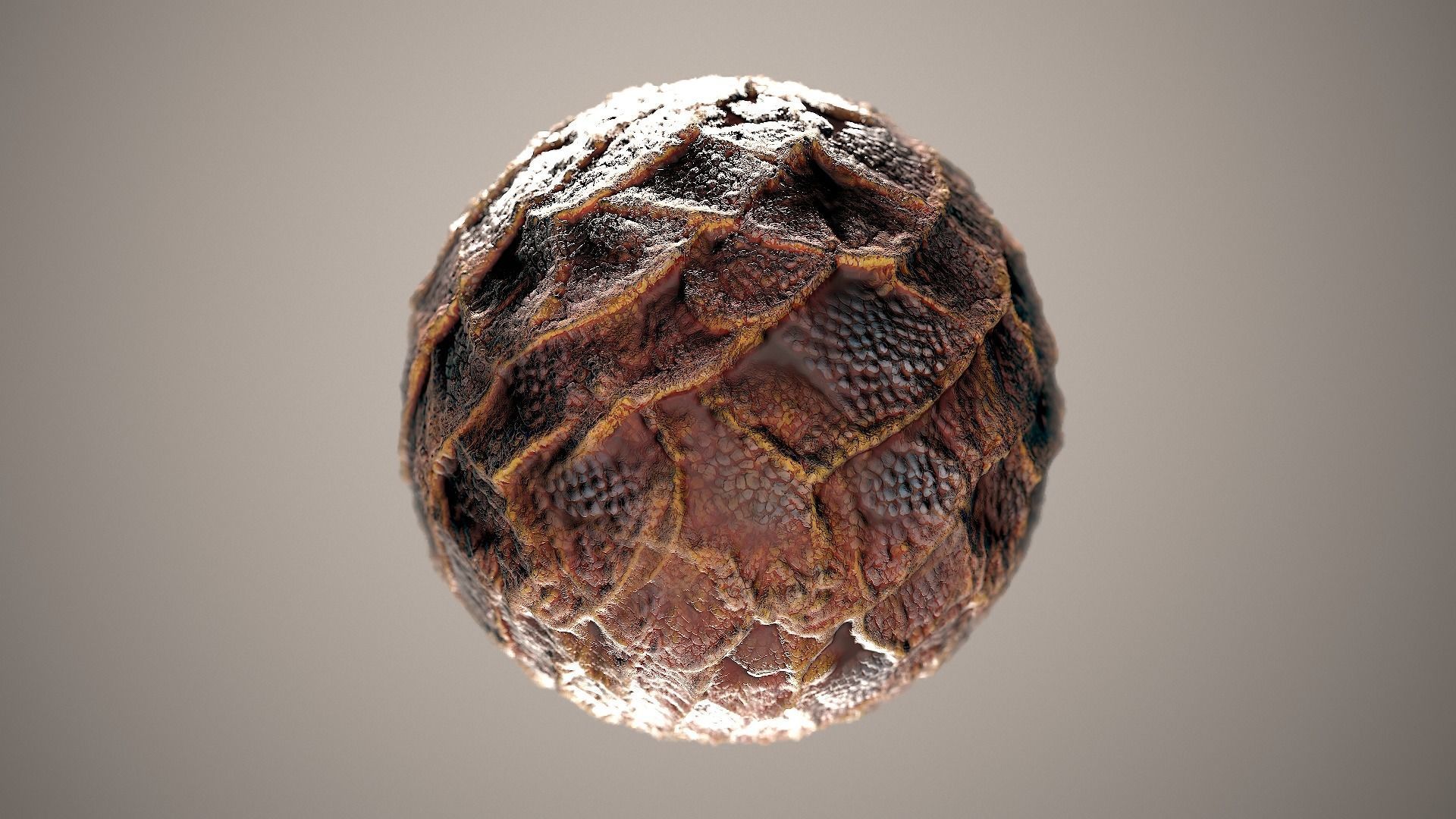 10 Materials Skin Dragon Seamless PBR Volume 11 Texture_10