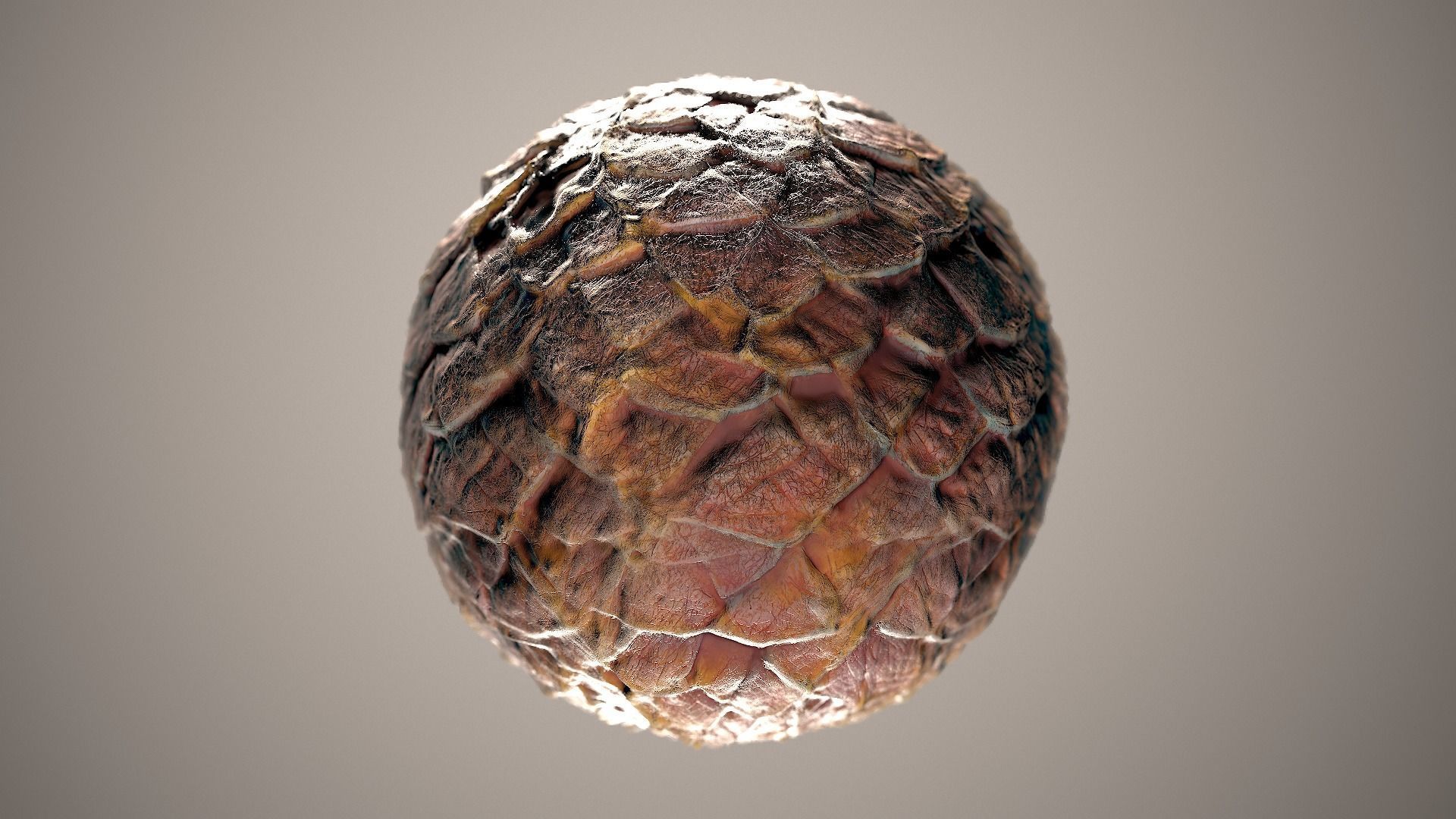 10 Materials Skin Dragon Seamless PBR Volume 11 Texture_3