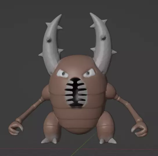 Pinsir  3D print model_0