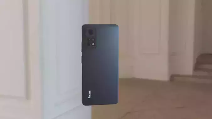 phone mi note 11 pro Free 3D model